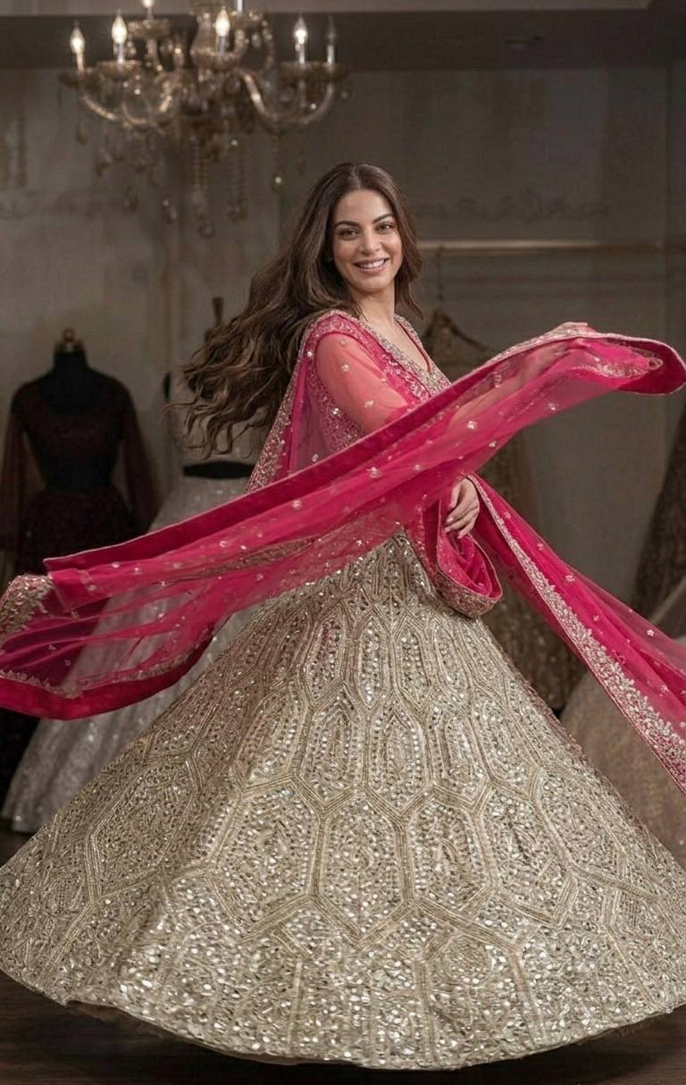 Wedding, Engagement, Reception, Sangeet, Festive Wear, Party Wear Ready to Ship Lehenga Choli