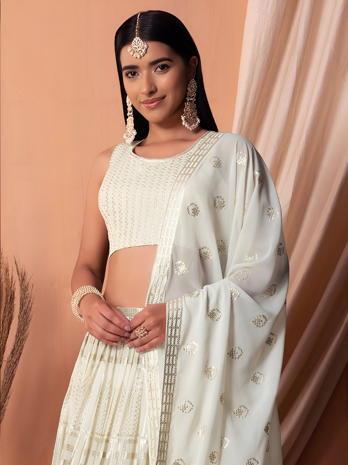 NEW ARRIVAL | Designer Georgette Lehenga Choli