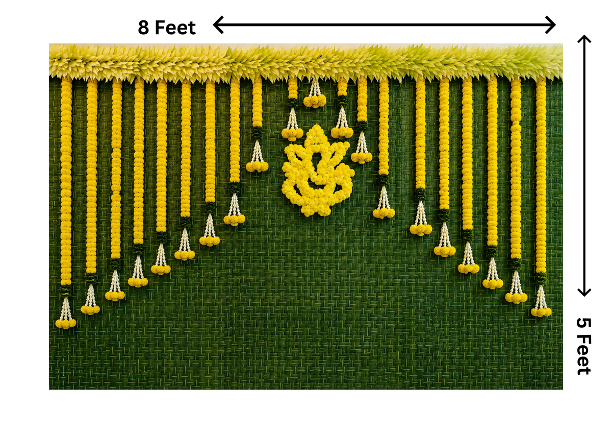 Indian Wedding & Pooja Backdrops | Traditional Photo Backgrounds