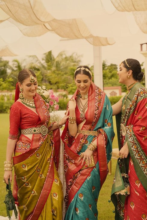Buy Banarasi Patola Saree online in USA, CANADA, Australia from kotasilk.com