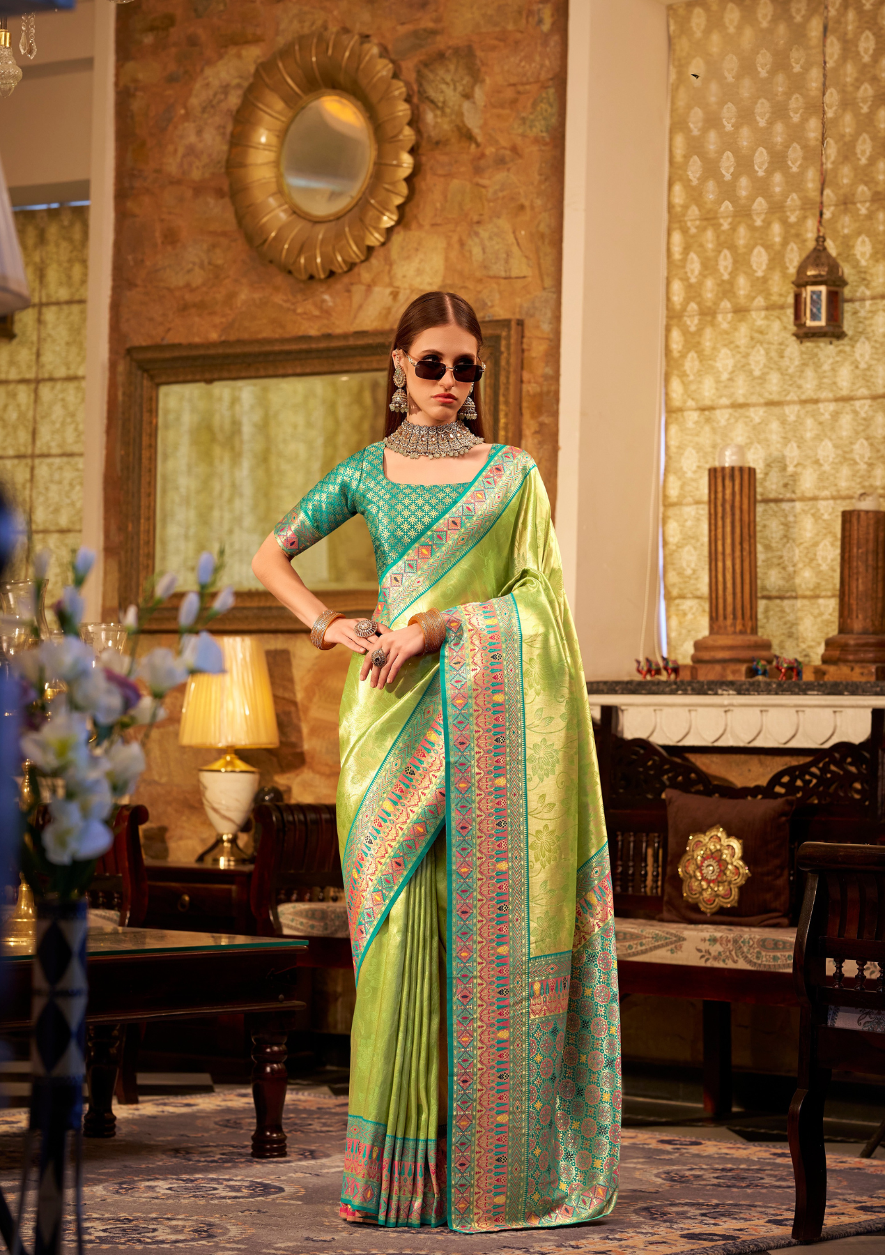 Tissue Fancy Weaving Silk Banarasi Saree – Wedding & Festival Premium Edition