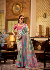 Tissue Fancy Weaving Silk Banarasi Saree – Wedding & Festival Premium Edition