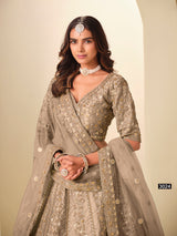 Art Silk Lehenga Choli with Net Dupatta & Can-Can – Festive Wear by Kotasilk