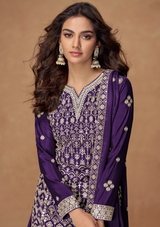 Pakiza Ready-to-Wear Premium Chinnon Silk Salwar Suit with Dupatta – New Launch