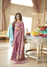 Georgette Burnout Saree with Fancy Design & Varnish Soft Finish – Party & Festive Wear