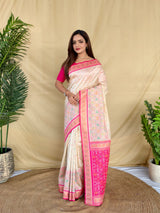 Designer Soft Silk Saree for Wedding, Festival & Party Wear