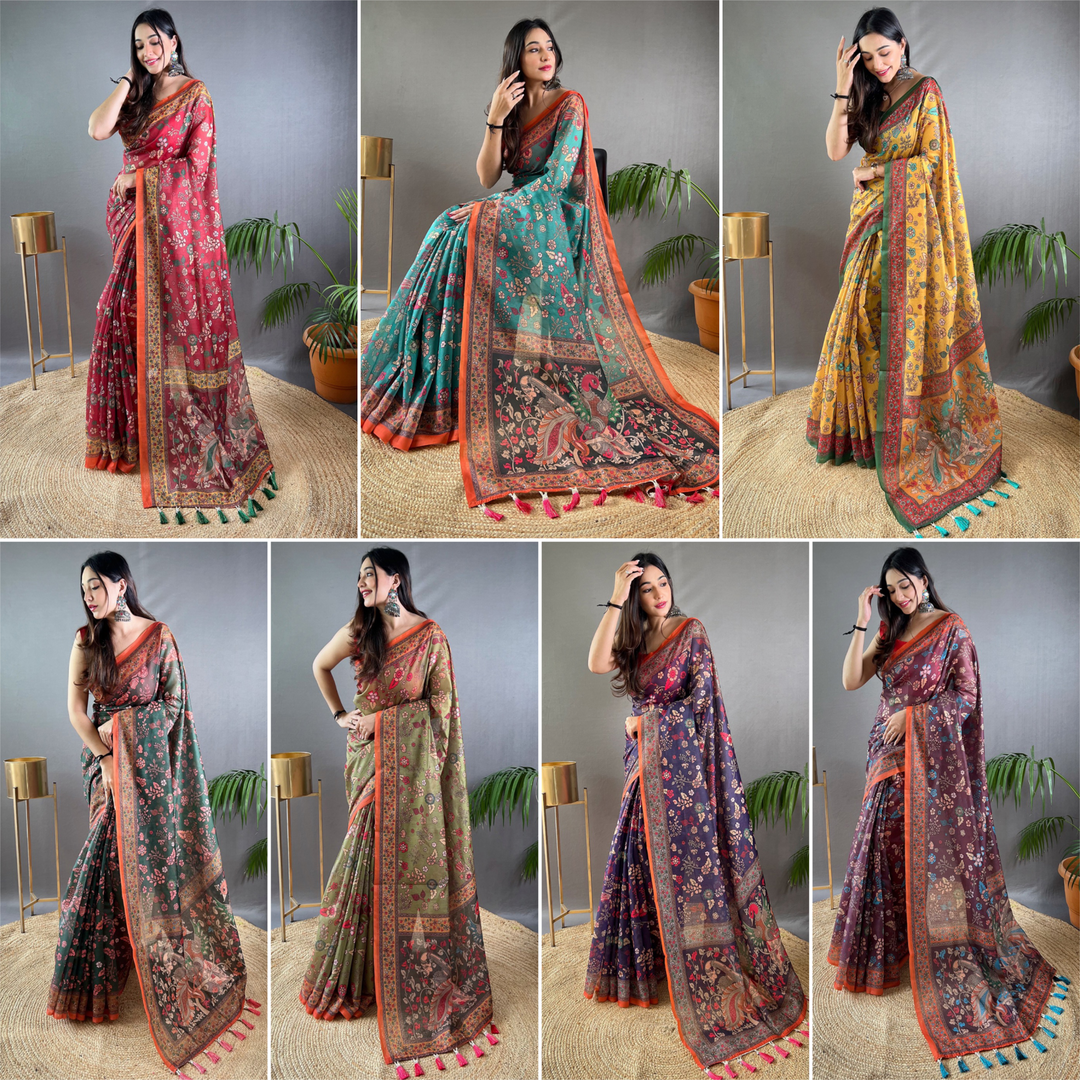 Elegance in Purple: A Soft Silk Saree Fit for Weddings and Parties