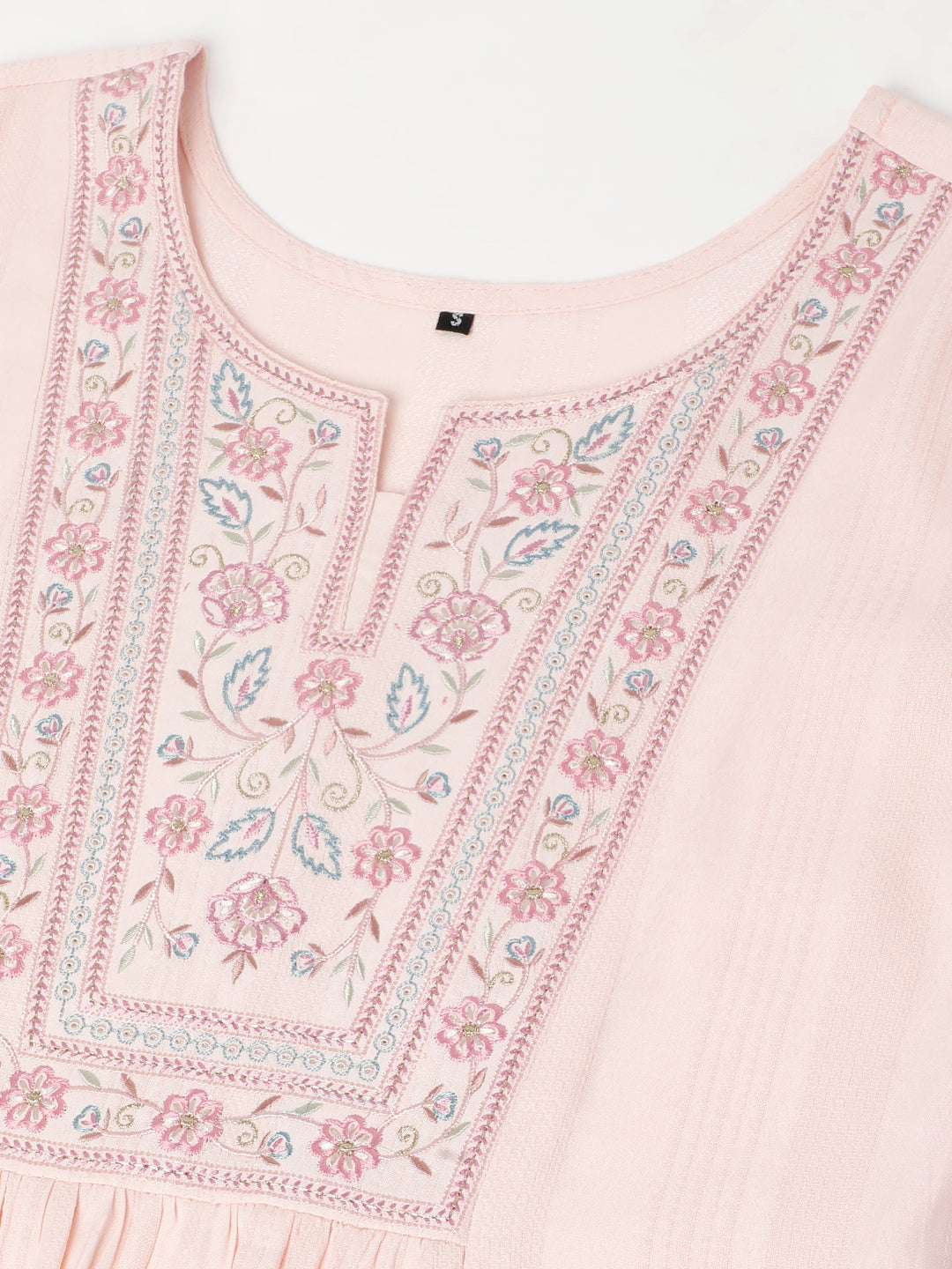 Cream Embroidered Short Top: Perfect Partywear for Western Fashion Lovers